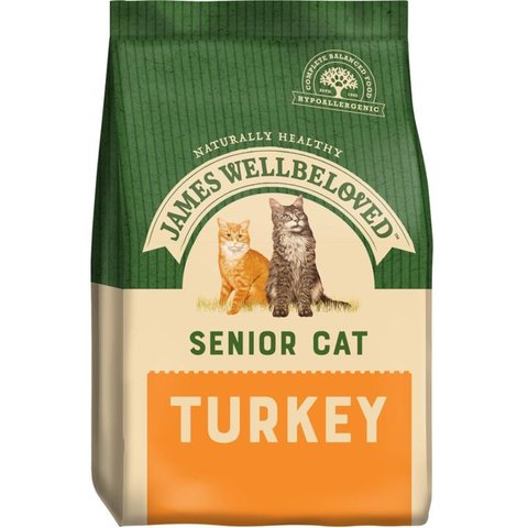 James Wellbeloved Cat Senior Turkey 4kg