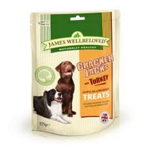 JW Turkey Grain Free Crackerjacks Treats 225g