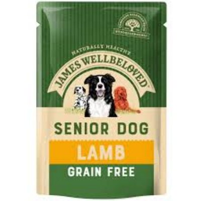 JW Lamb Senior Dog Pouch 150g