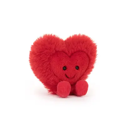 Jellycat Amusables Beatie Heart Small - image 1