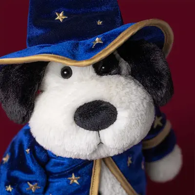 Jellycat Bashful Rufferty Puppy 'Wizard' - image 5