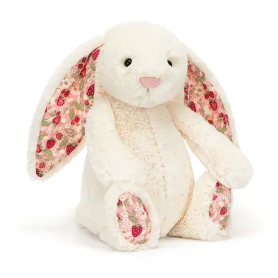 Jellycat Blossom Bunny Cream Berry Medium - image 2