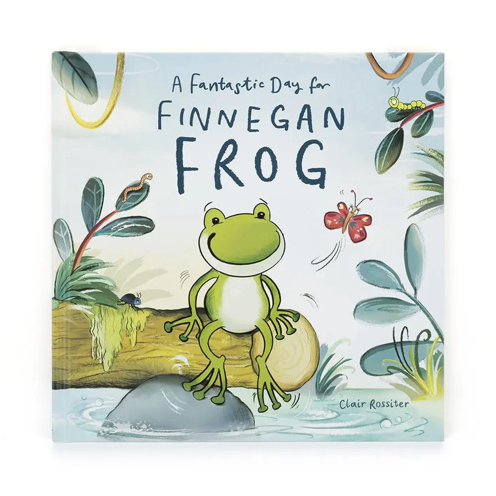 Jellycat Book A Fantastic Day for Finnegan Frog Groves Nurseries