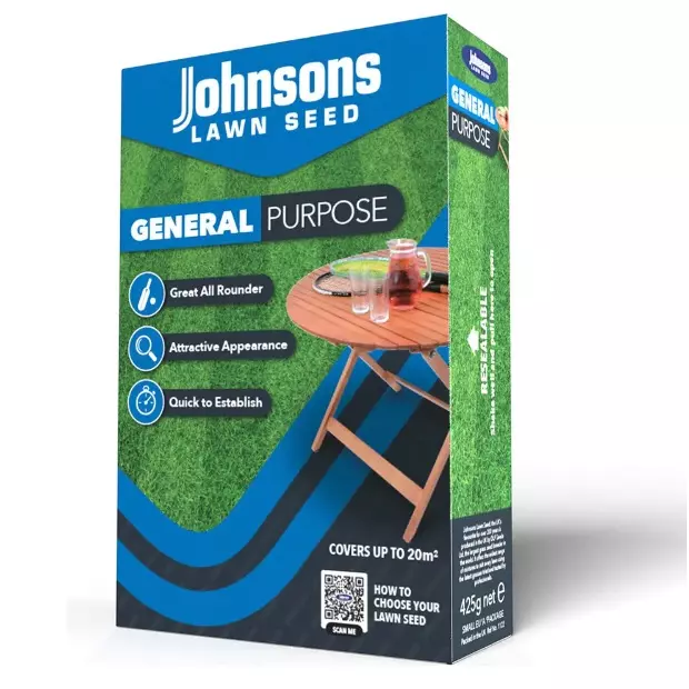 Johnsons General Purpose Lawn Seed 425g