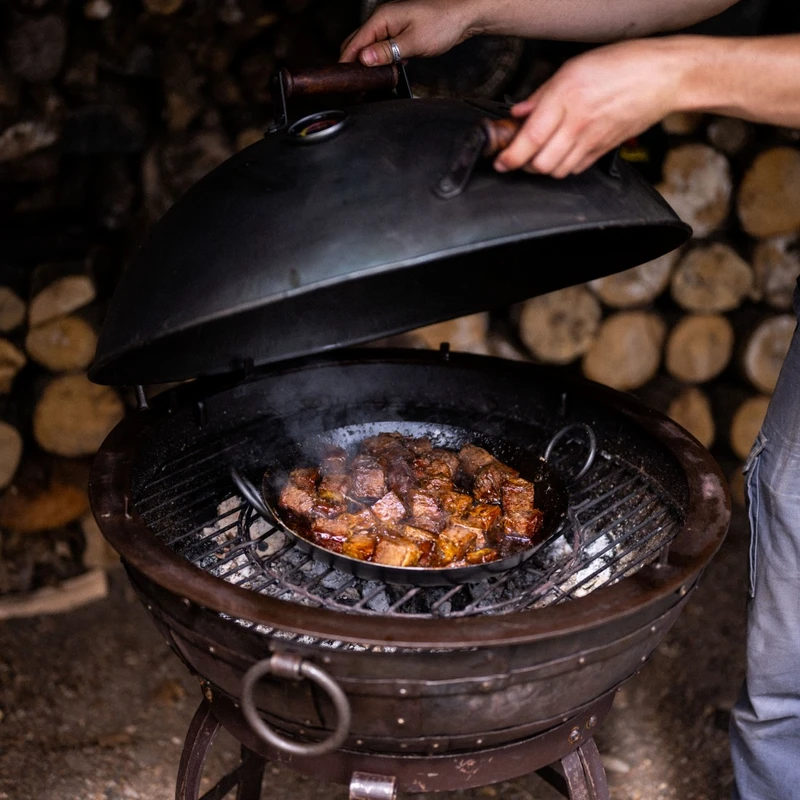 Kadai Domed Metal Lid To Fit 70cm - image 3