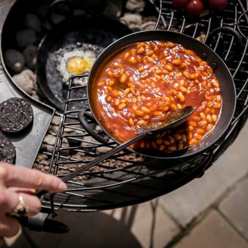 Kadai Set Of 3 Skillets and Tongs - image 2