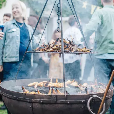 Kadai Swing Grill for 70cm - image 2