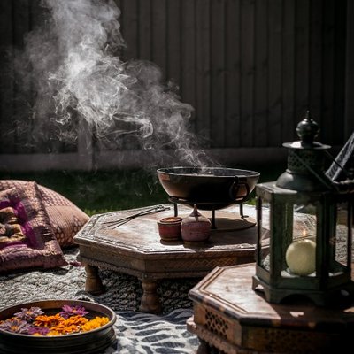 Kadai Table Top Firebowl 30cm - image 3