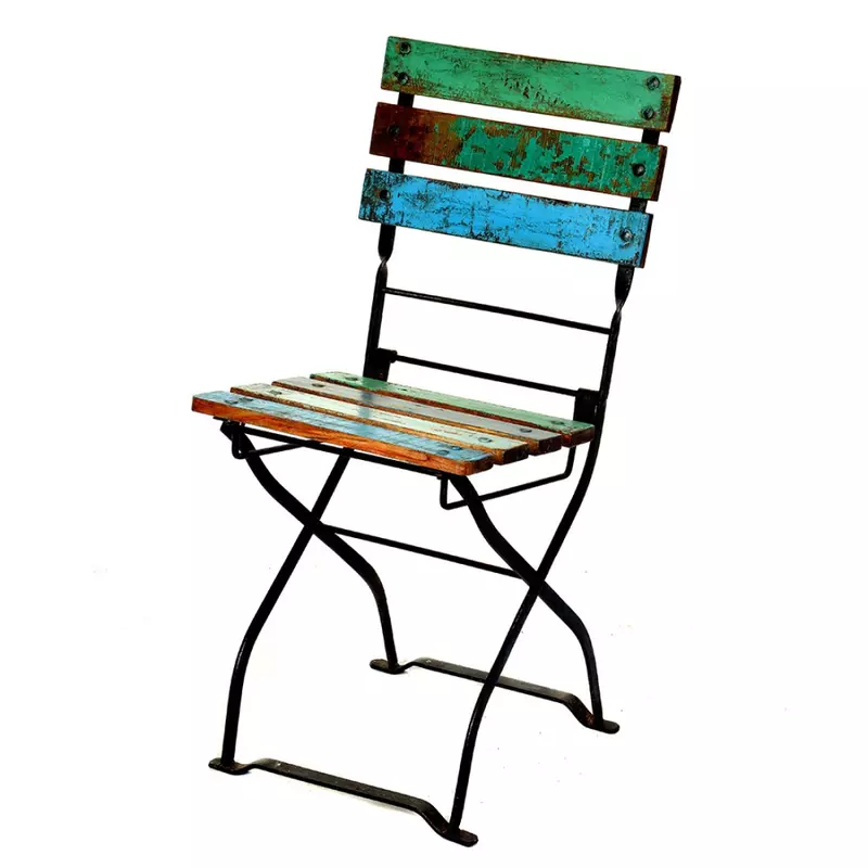 Kadai Teak Folding Chair - image 1