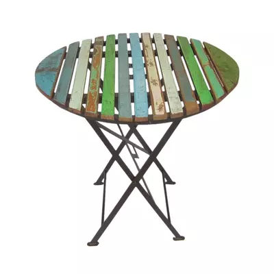 Kadai Teak Folding Table - image 1