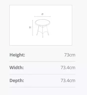 Kettler Charlbury Bistro Dining Set - image 5