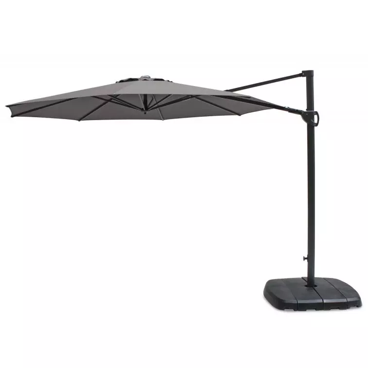 Kettler Free Arm Round Parasol 3m Taupe - image 1