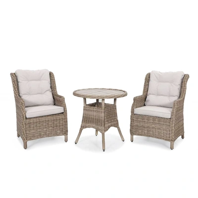 Kettler Hazel Wicker Bistro Set