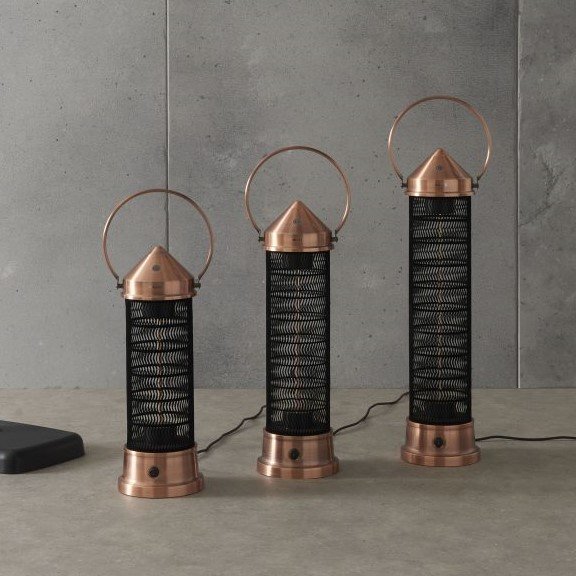 Kettler Kalos Copper Lantern Patio Heater Small - image 5
