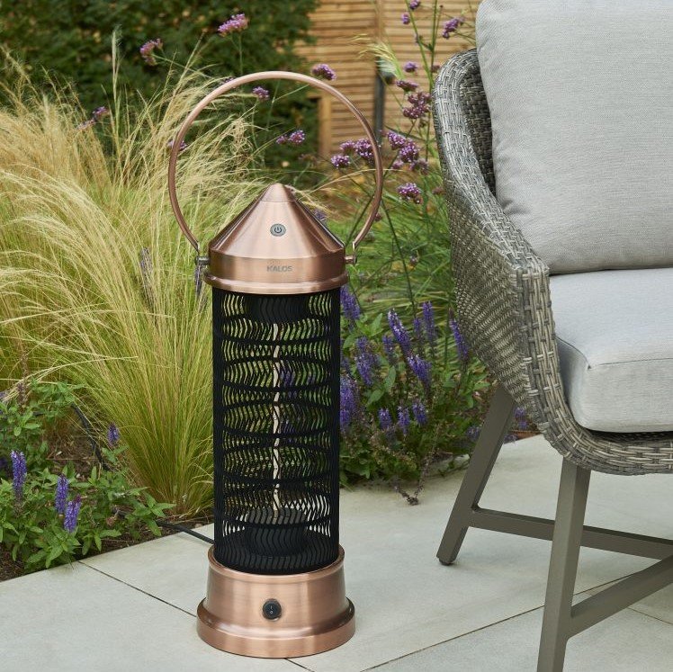 Kettler Kalos Copper Lantern Patio Heater Small - image 2