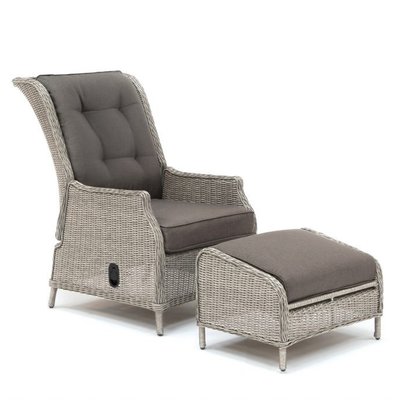 Kettler Palma Classic Recliner With Footstool