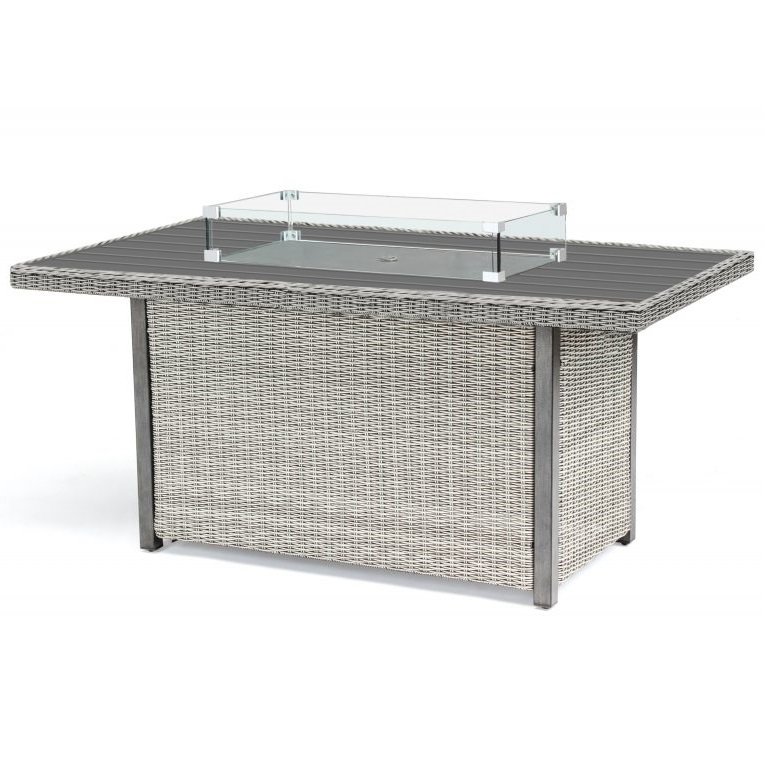 Kettler Palma Fire Pit Table Whitewash - image 1