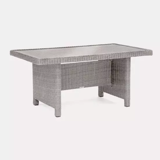 Kettler Palma Glass Top Table Whitewash Groves Nurseries & Garden Centre