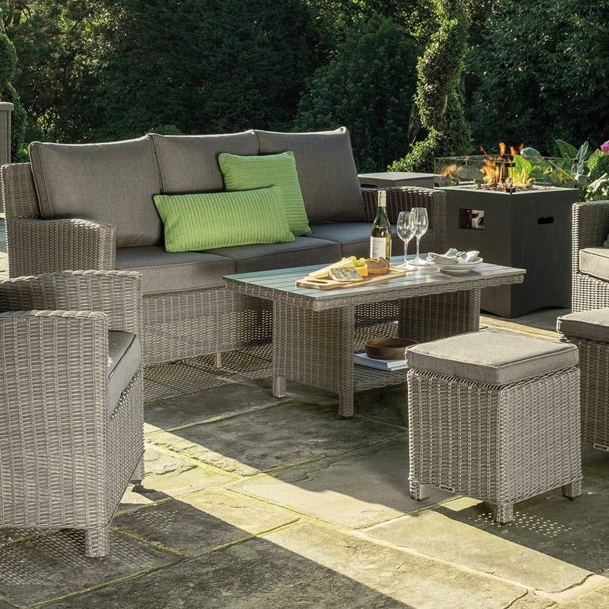 Kettler Palma Sofa Set White Wash Groves Nurseries Garden Centre Kettler Palma Sofa Set White Wash, Kettler Palma Garden Furniture Uk