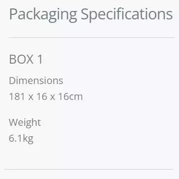 Box Dimensions
