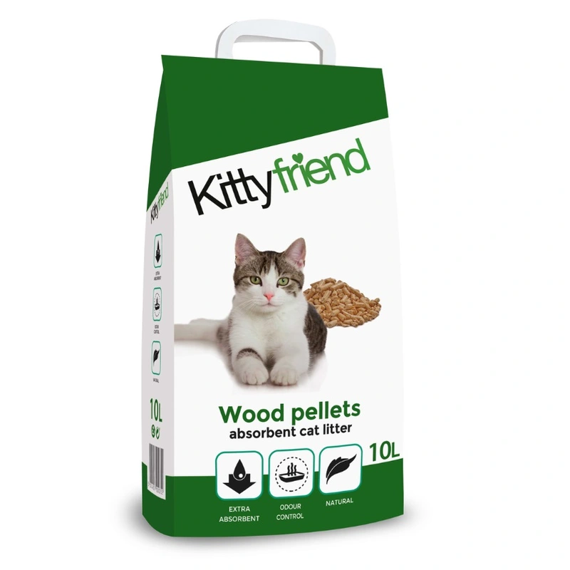 Kitty Friend Wood Based Litter 10L