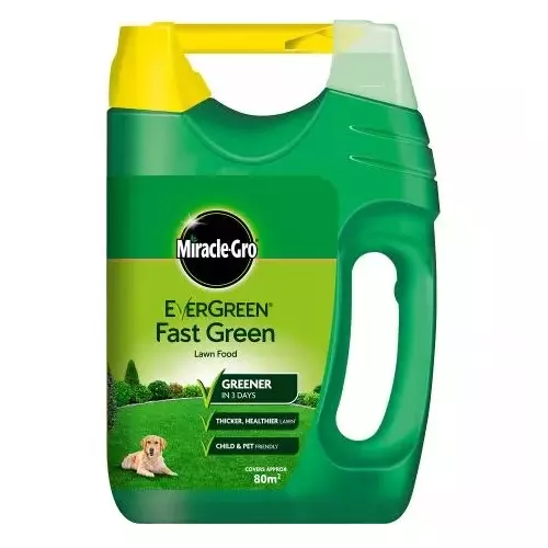 Miracle Gro Evergreen Fast Green Spreader 80m²