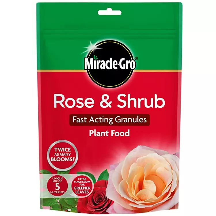 Miracle Gro Rose & Shrub Food 750g