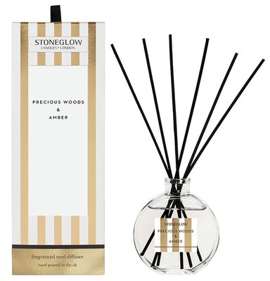 Stoneglow Modern Classics - Anniversary Edition - Precious Woods & Amber - Reed Diffuser 120ml