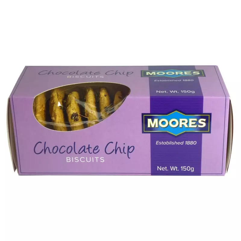 Moores Chocolate Chip Biscuits 150g