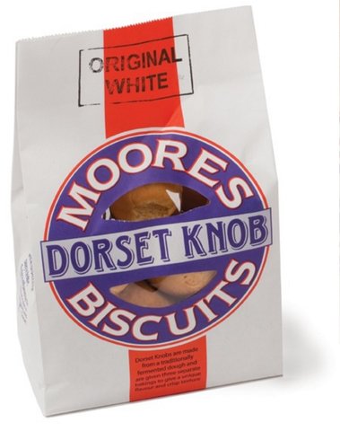 Moores Dorset Knobs Original White