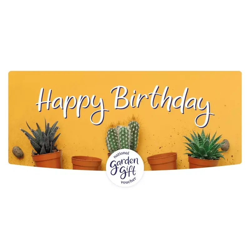 National Garden Gift Voucher - Happy Birthday! - image 1