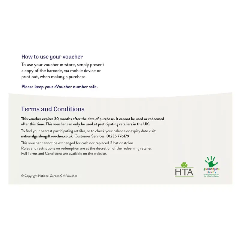 National Garden Gift Voucher - Happy Mothers Day - image 2