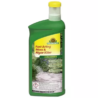Neudorff Fast Acting Moss & Algae Killer Concentrate 1L