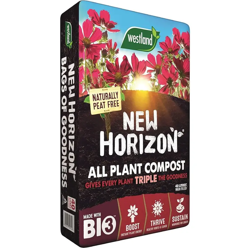 New Horizon Organic Peat Free Compost 40L