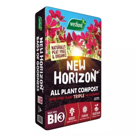 New Horizon Peat Free All Plant Compost 50ltr