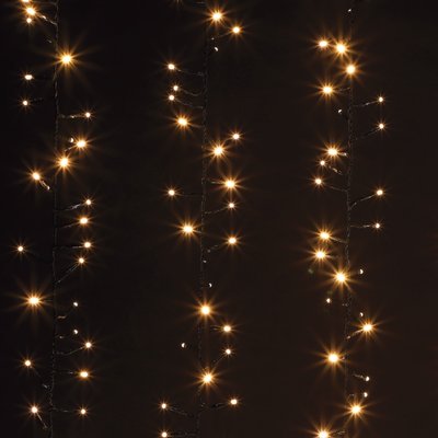 Noma 480 Warm White LED Cascade Curtain Light 1.92m