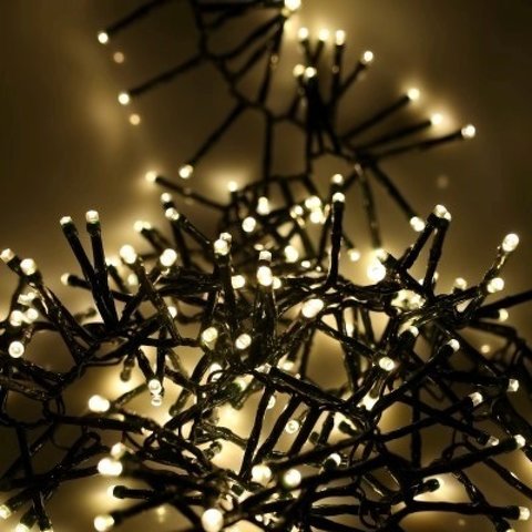 Noma 360 Fit & Forget B/O Warm White Multifunction Cluster Lights