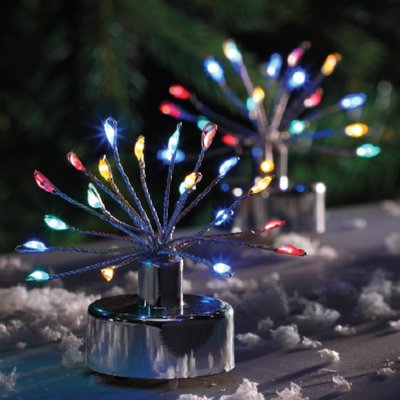 Noma 6 Multicolour Firework Tealights With 20 Micro LEDs