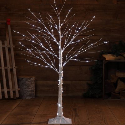 Noma Birch Tree White Micro LED 4ft