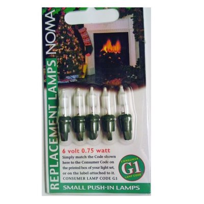 Noma G1 - 6V P/I Lamp 24Cards/Box - Fuse