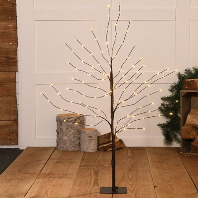 Noma Wispy Black Tree Antique White 4ft