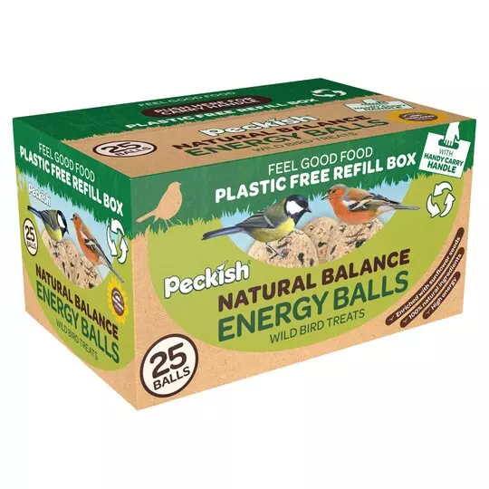 Peckish Natural Balance Energy Balls Box of 25