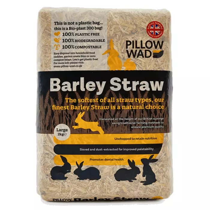 Pillow Wad Barley Straw 2kg