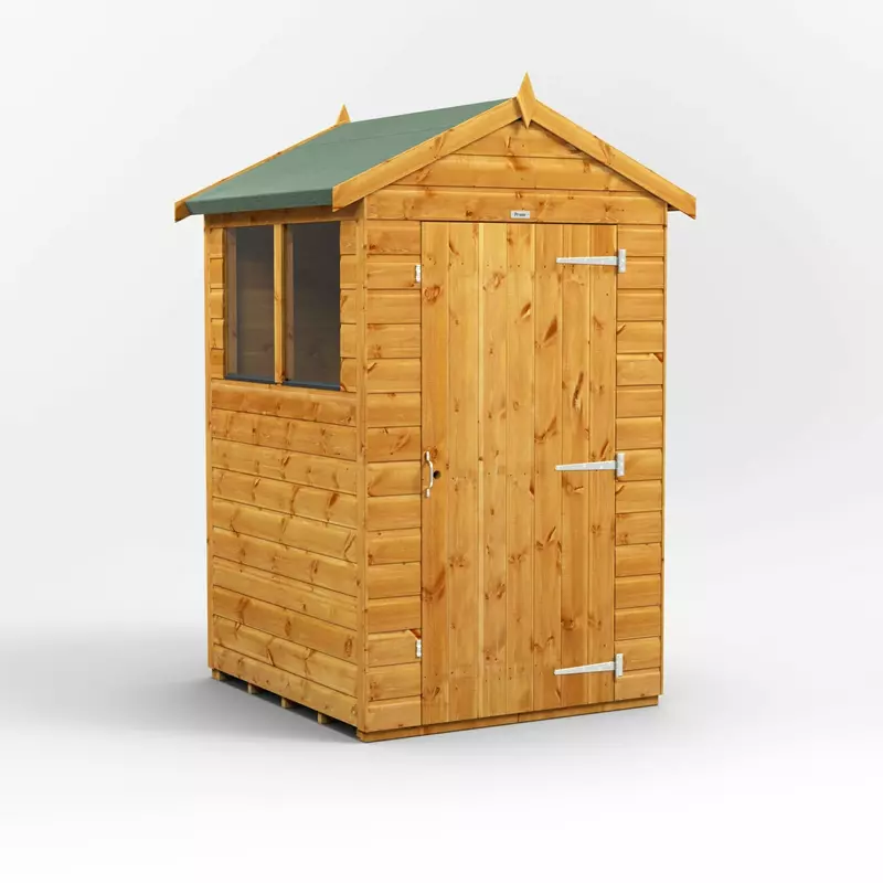 Power Apex Garden Shed 4x4