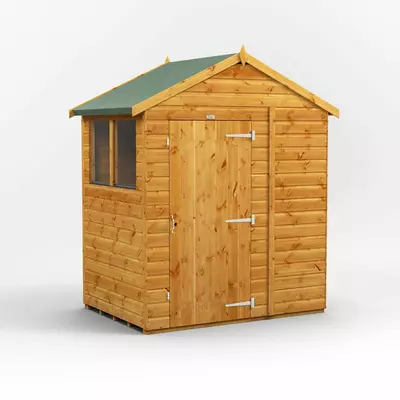 Power Apex Garden Shed 4x6