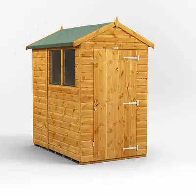 Power Apex Garden Shed 6x4