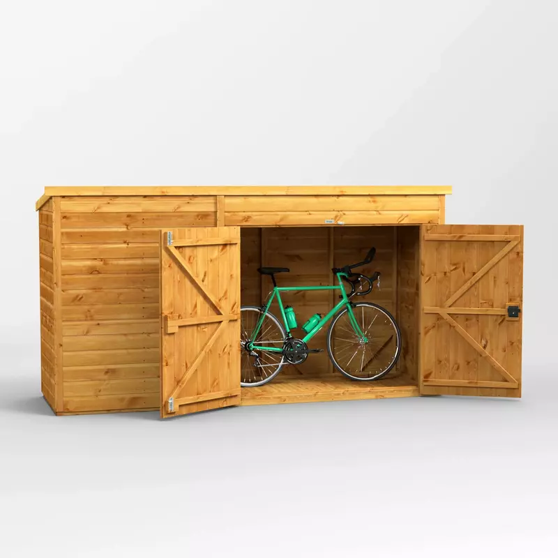 Power Pent Bike Shed 10x3 - image 3