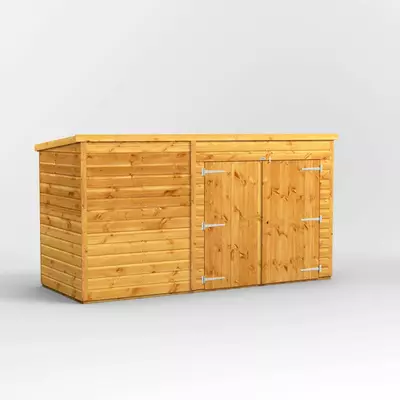 Power Pent Bike Shed 10x4 - image 1