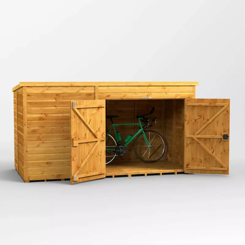 Power Pent Bike Shed 10x5 - image 3