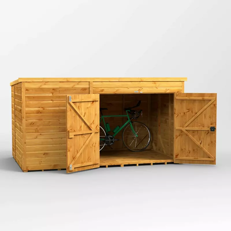 Power Pent Bike Shed 10x6 - image 3